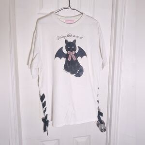 Honey Cinnamon Devil Cat Big T-shirt